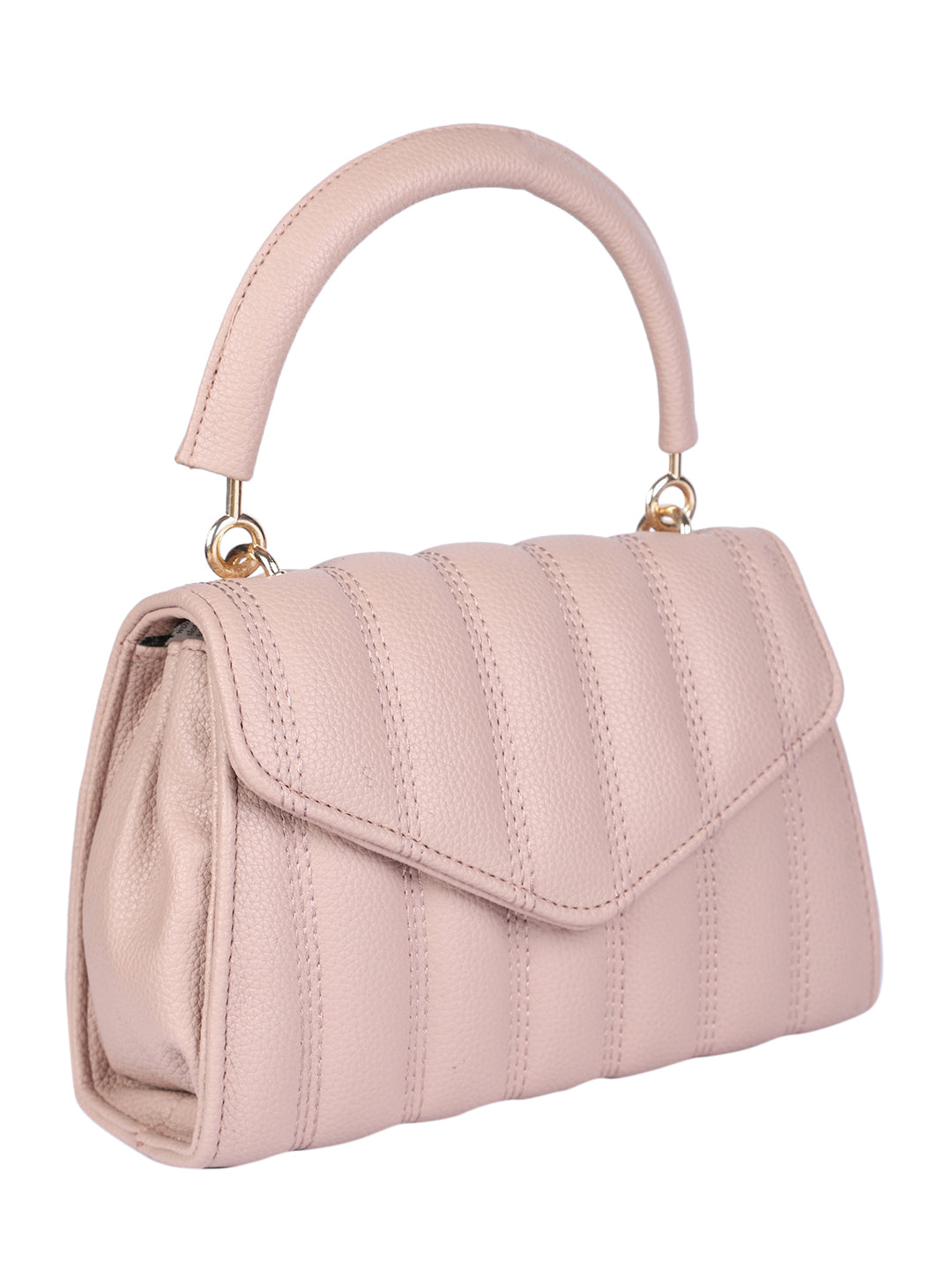 Women's Beige Handheld Bag