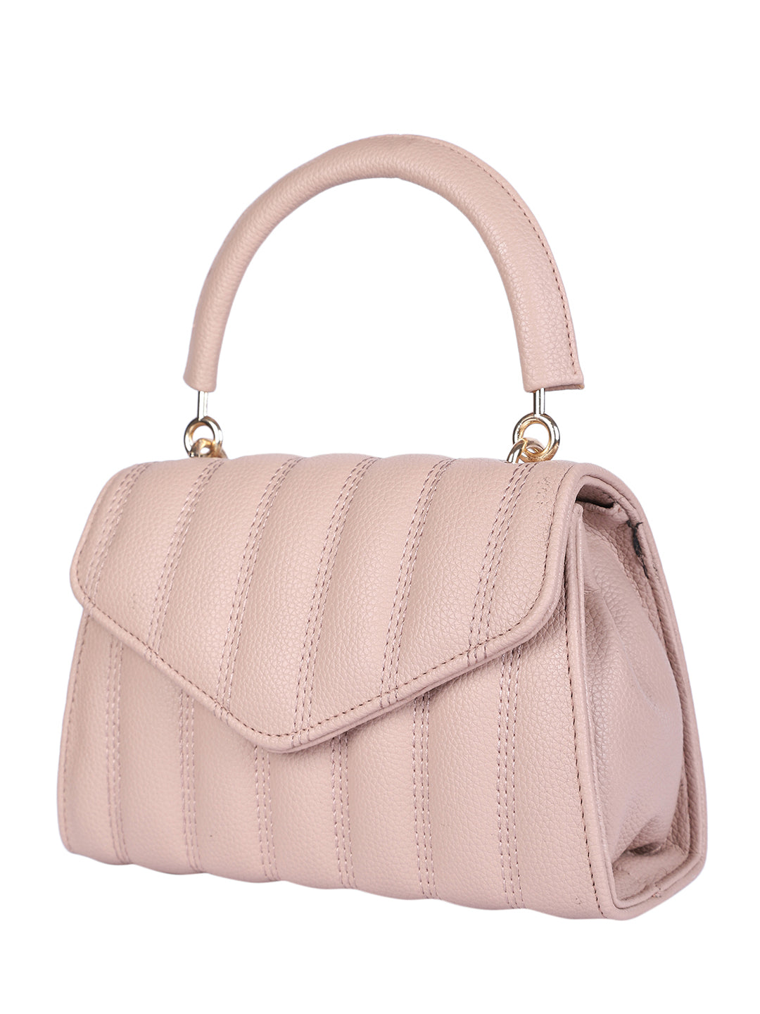 Women's Beige Handheld Bag