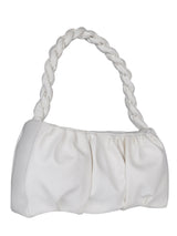 White Solid Handheld Bag