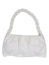 White Solid Handheld Bag