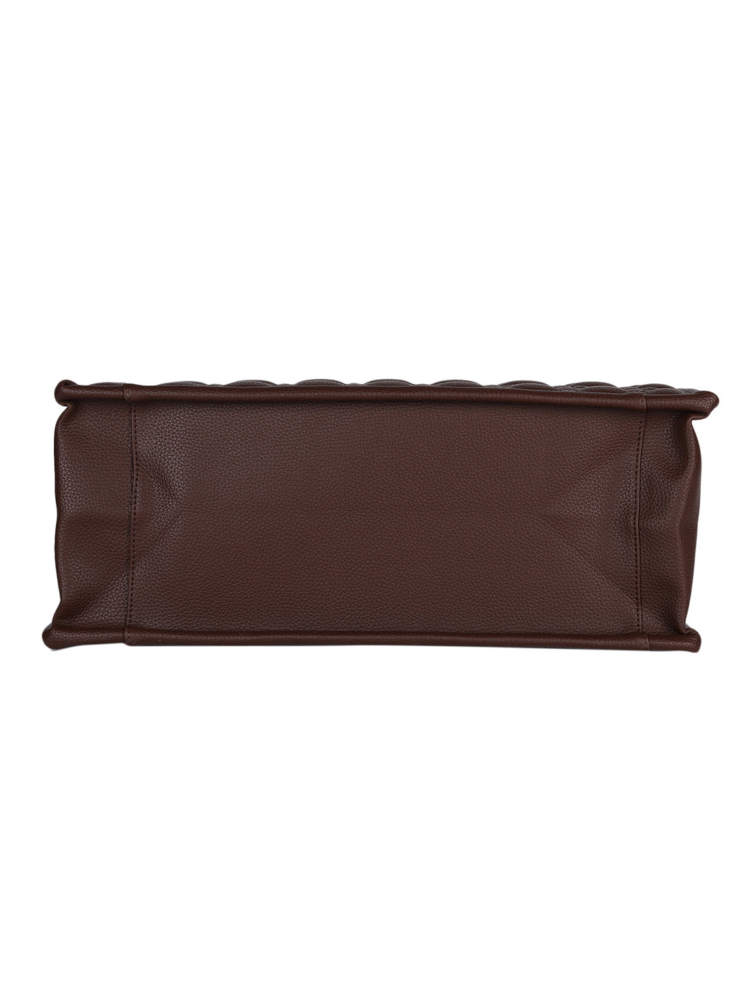 MINI WESST Brown Textured Tote Bag(MWTB098BR) – Miniwesst