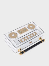 The Radio Silver Clutch