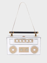 The Radio Silver Clutch