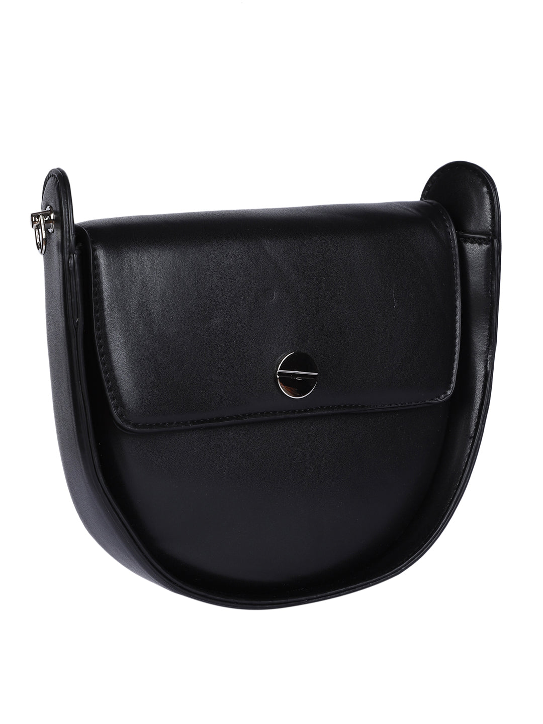 MINI WESST Women's Black Handheld Bag