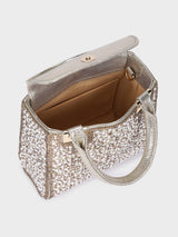 Zoe Gold Clutch
