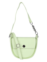 Women's Green Handheld Bag