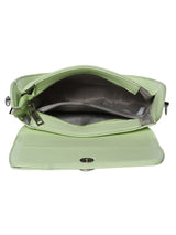 Women's Green Handheld Bag