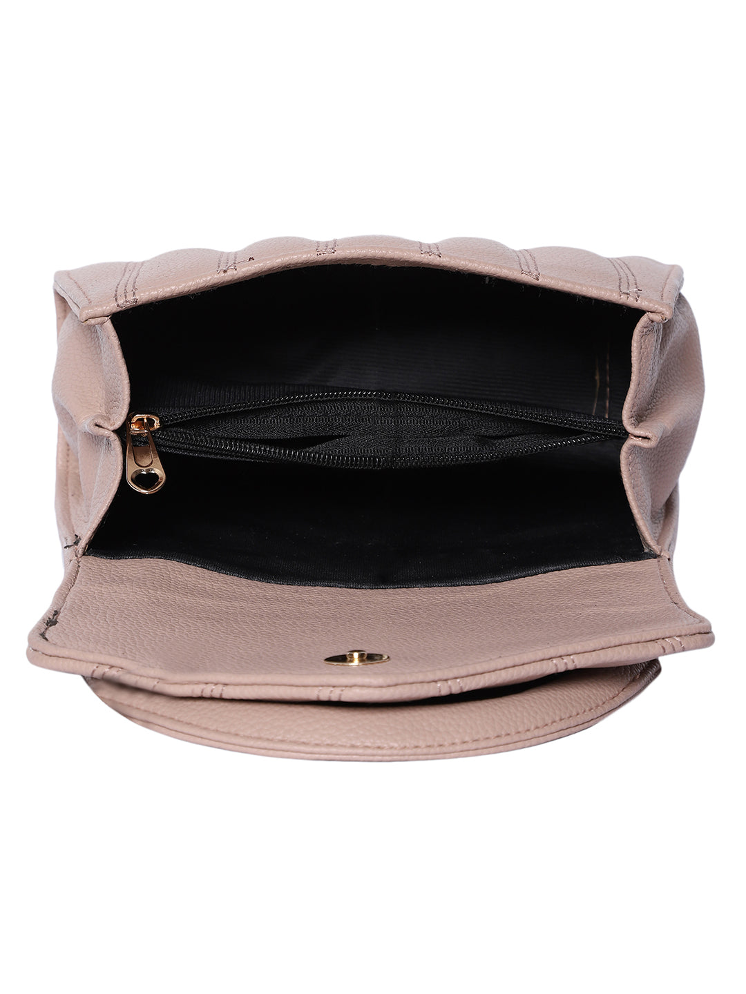 Women's Beige Handheld Bag