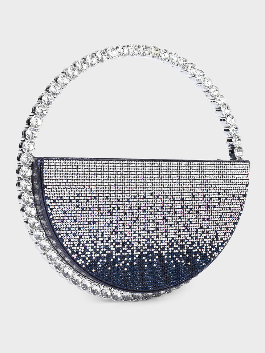 Yasmine Blue Clutch