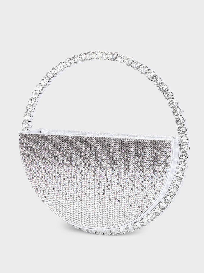 Yasmine Purple Clutch