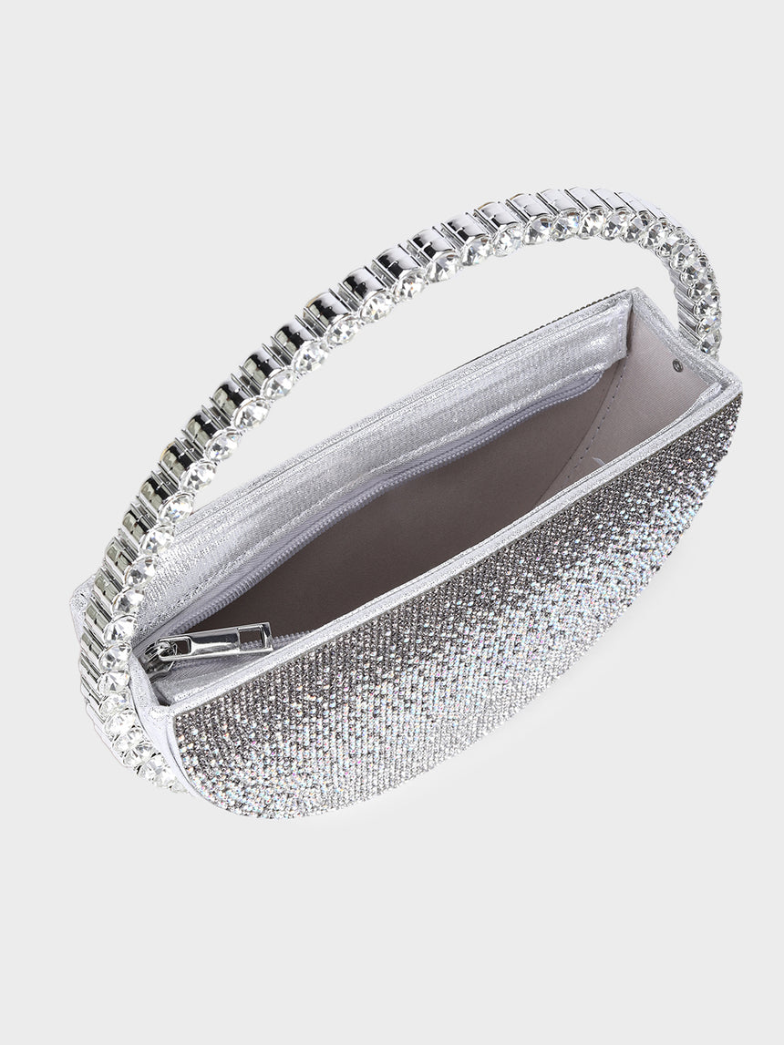 Yasmine Purple Clutch