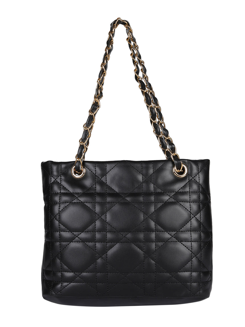 Solid Shoulder Bag