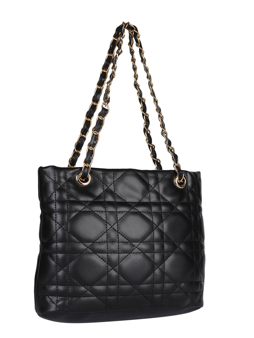 Solid Shoulder Bag