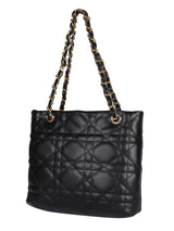 Black Solid Shoulder Bag