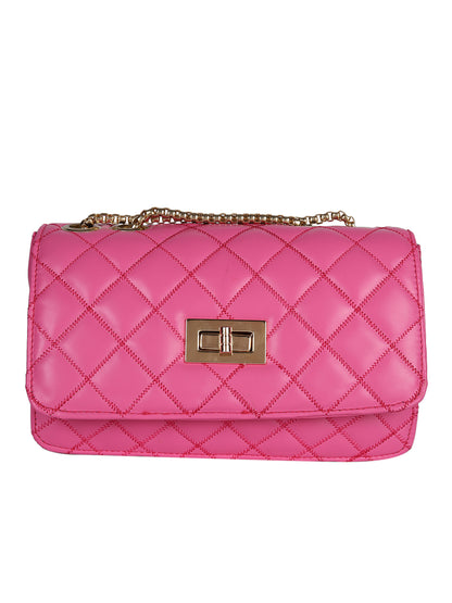 MINI WESST Pink Solid Sling Bag(MWHB219PK)