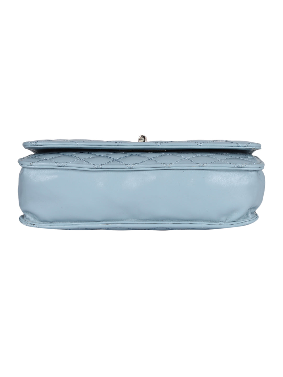 MINI WESST Blue Solid Sling Bag(MWHB220BB)
