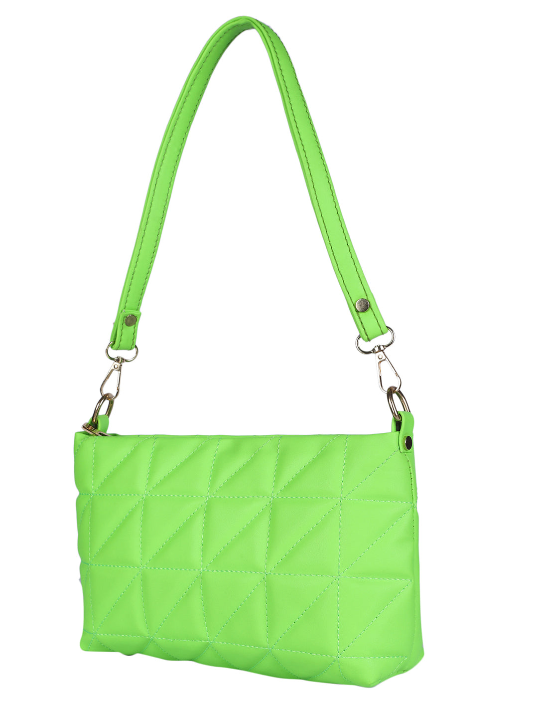 Women's Green Shoulder & Sling Bag Both