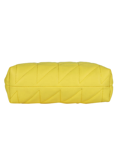 MINI WESST Women's Yellow Shoulder & Sling Bag Both