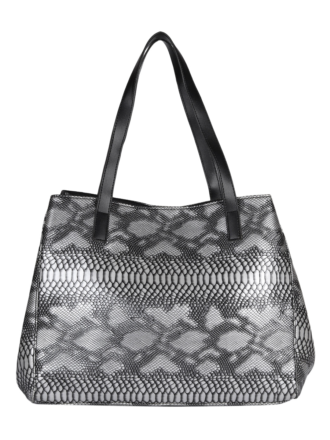 Mimosa Statement Grey Tote Bag