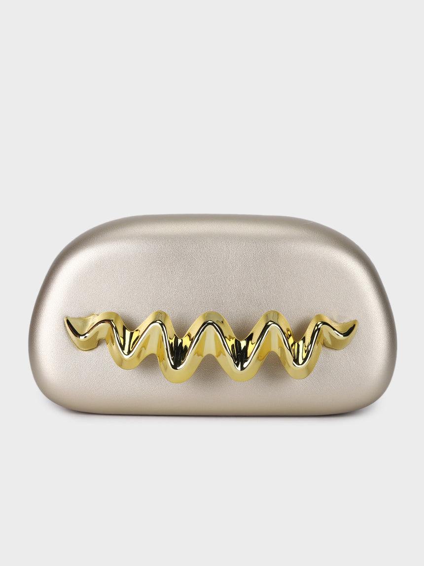 Inaya Gold Clutch