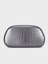 Cleo Silver Clutch