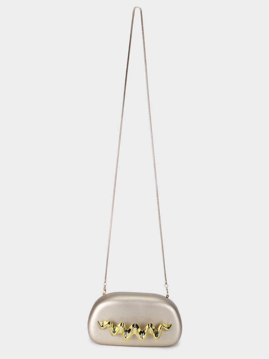 Inaya Gold Clutch