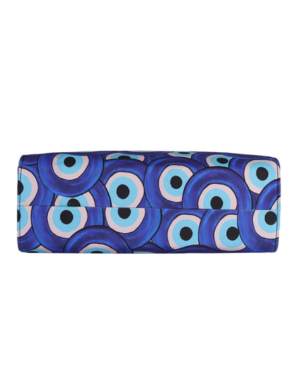 Women's Graphic Printed Canvas Tote Bag(MWCUS022)