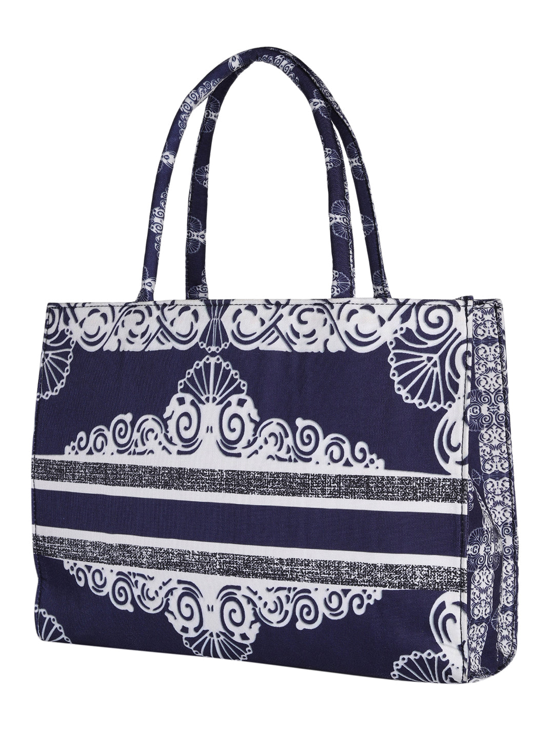 Women's Graphic Printed Canvas Tote Bag(MWCUS023)