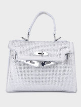 The Muse Silver Clutch