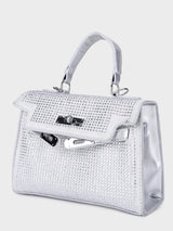 The Muse Silver Clutch