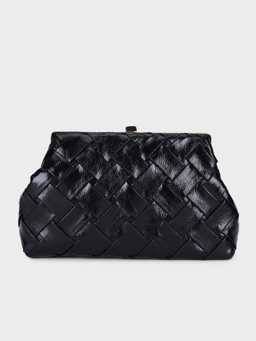 July Black Clutch