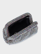 Edith Silver Clutch