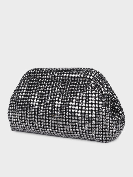 Edith Black Clutch