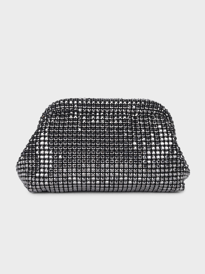 Edith Black Clutch