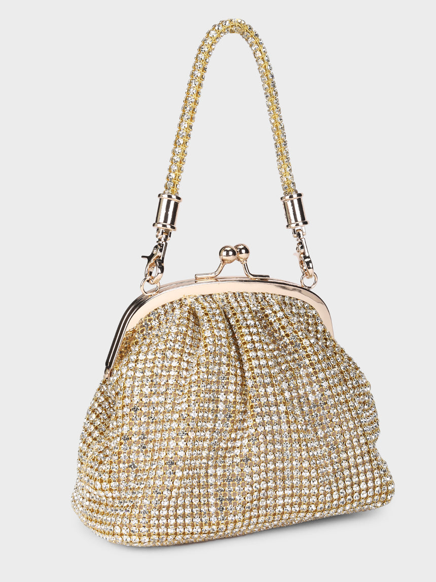 Ambre Gold Clutch