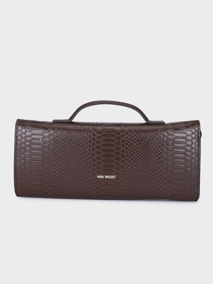 Elena Brown Clutch