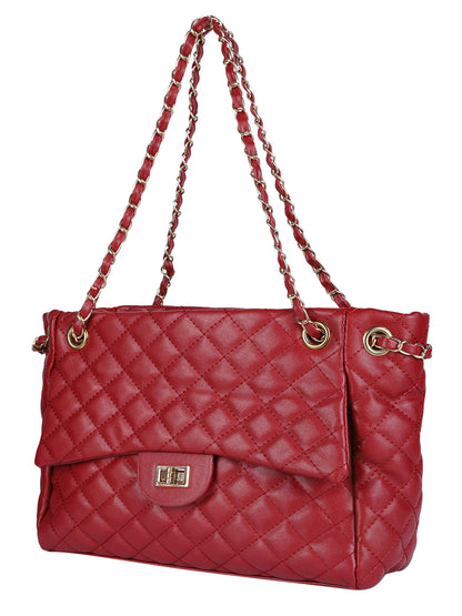 MINI WESST Women's Red Shoulder Bag