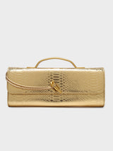 Elena Gold Clutch