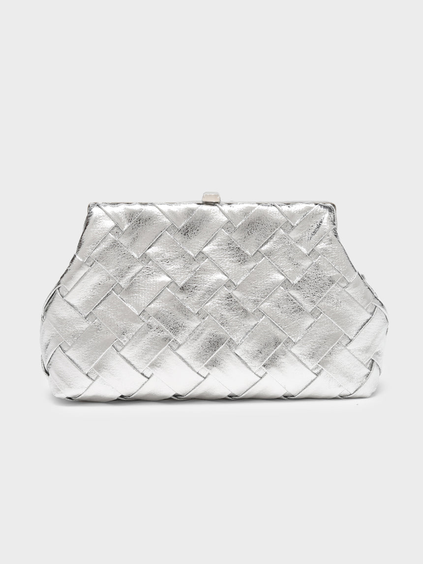 July Silver Clutch