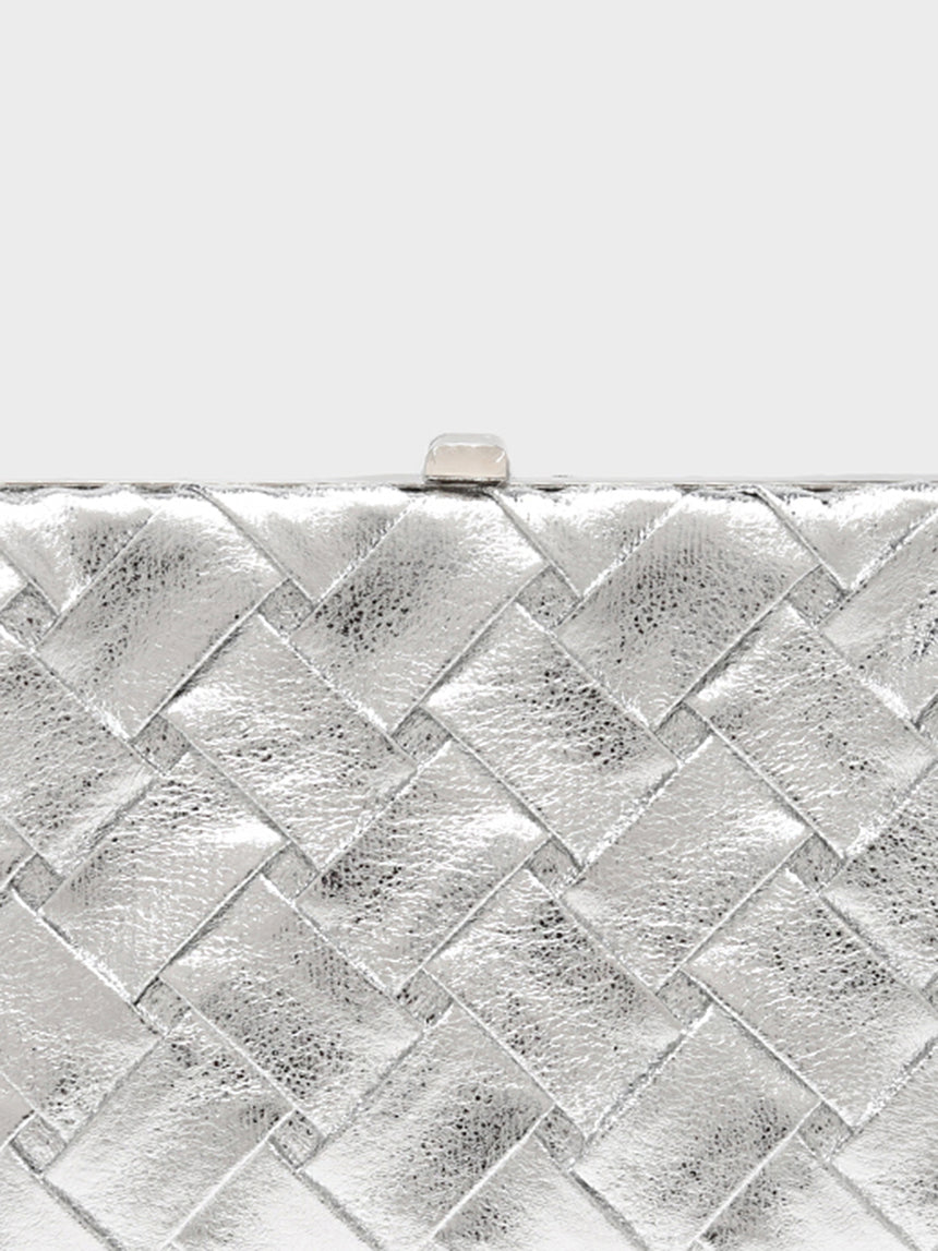 July Silver Clutch