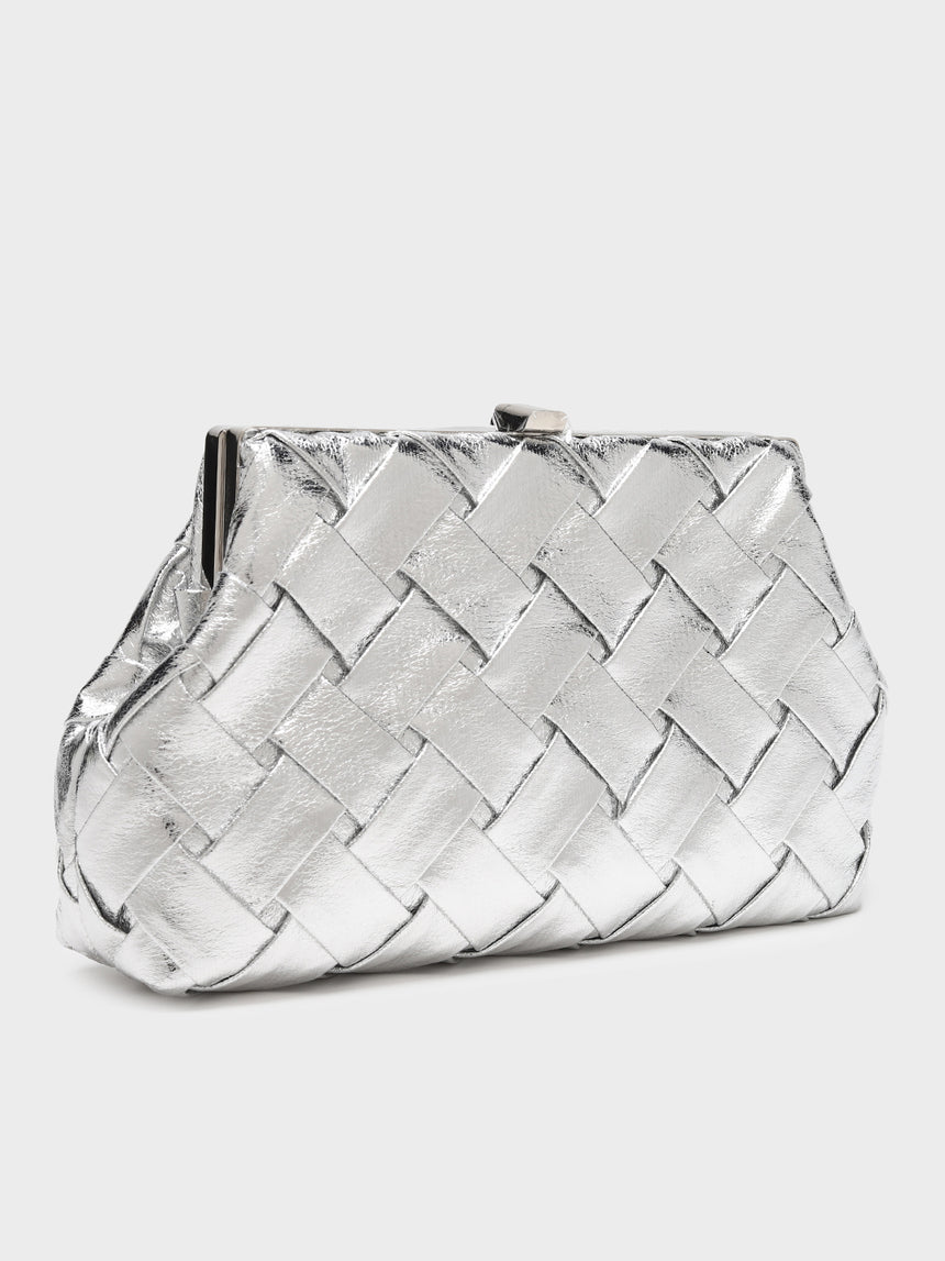 July Silver Clutch