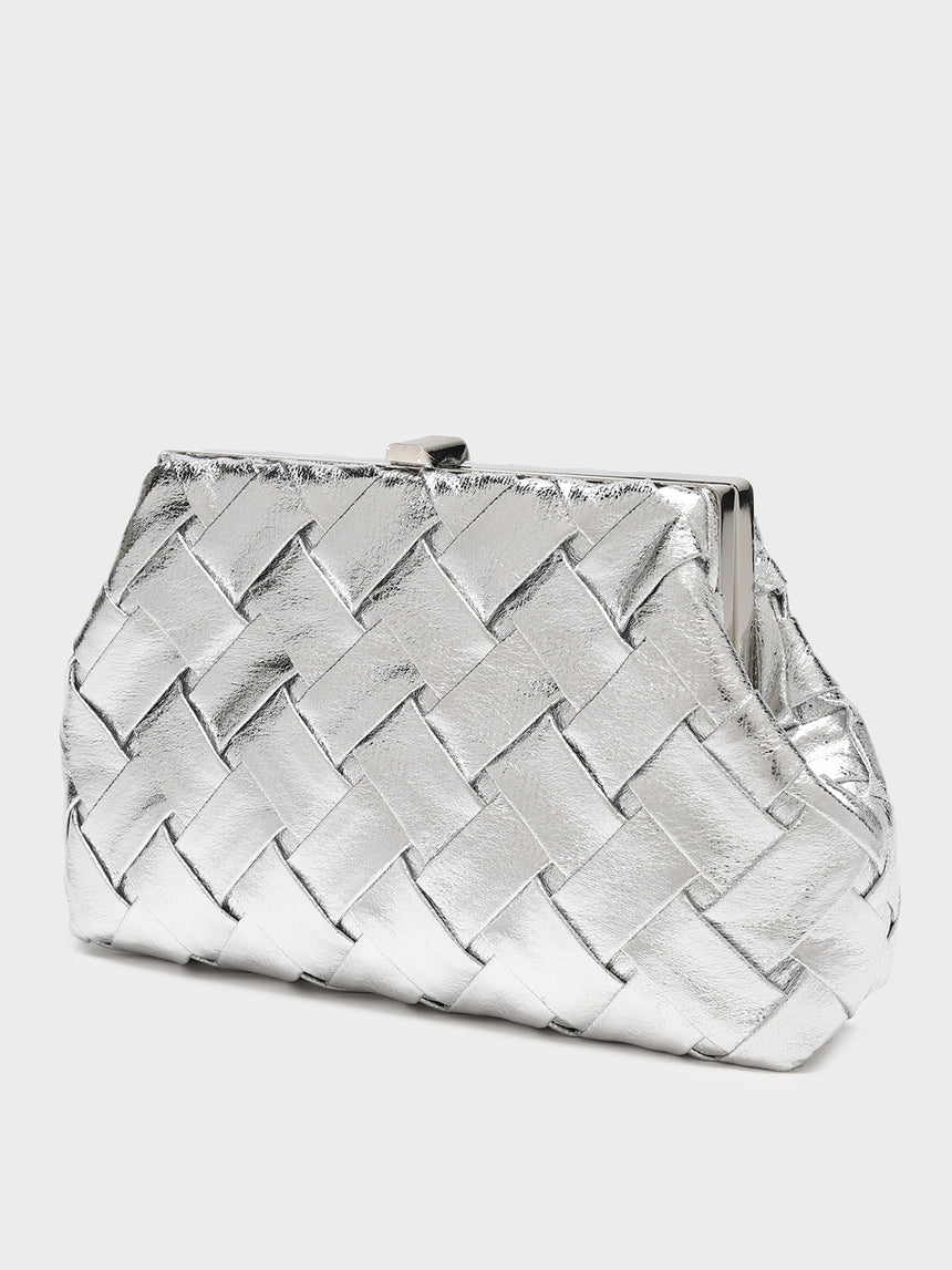 July Silver Clutch