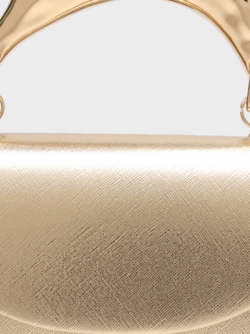 Nina Gold Clutch