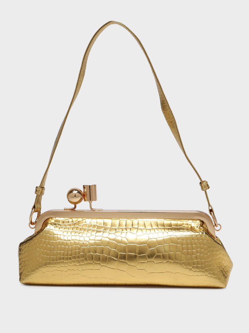 Paula Gold Clutch