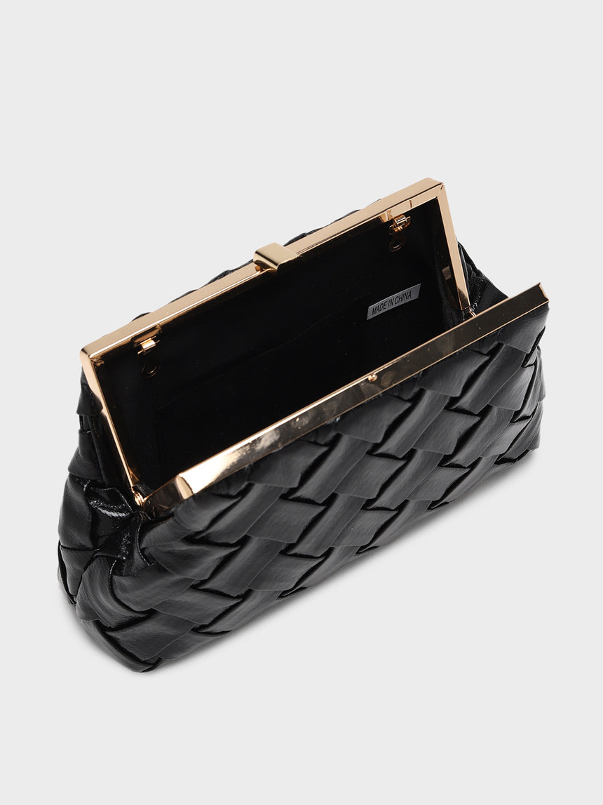 July Black Clutch