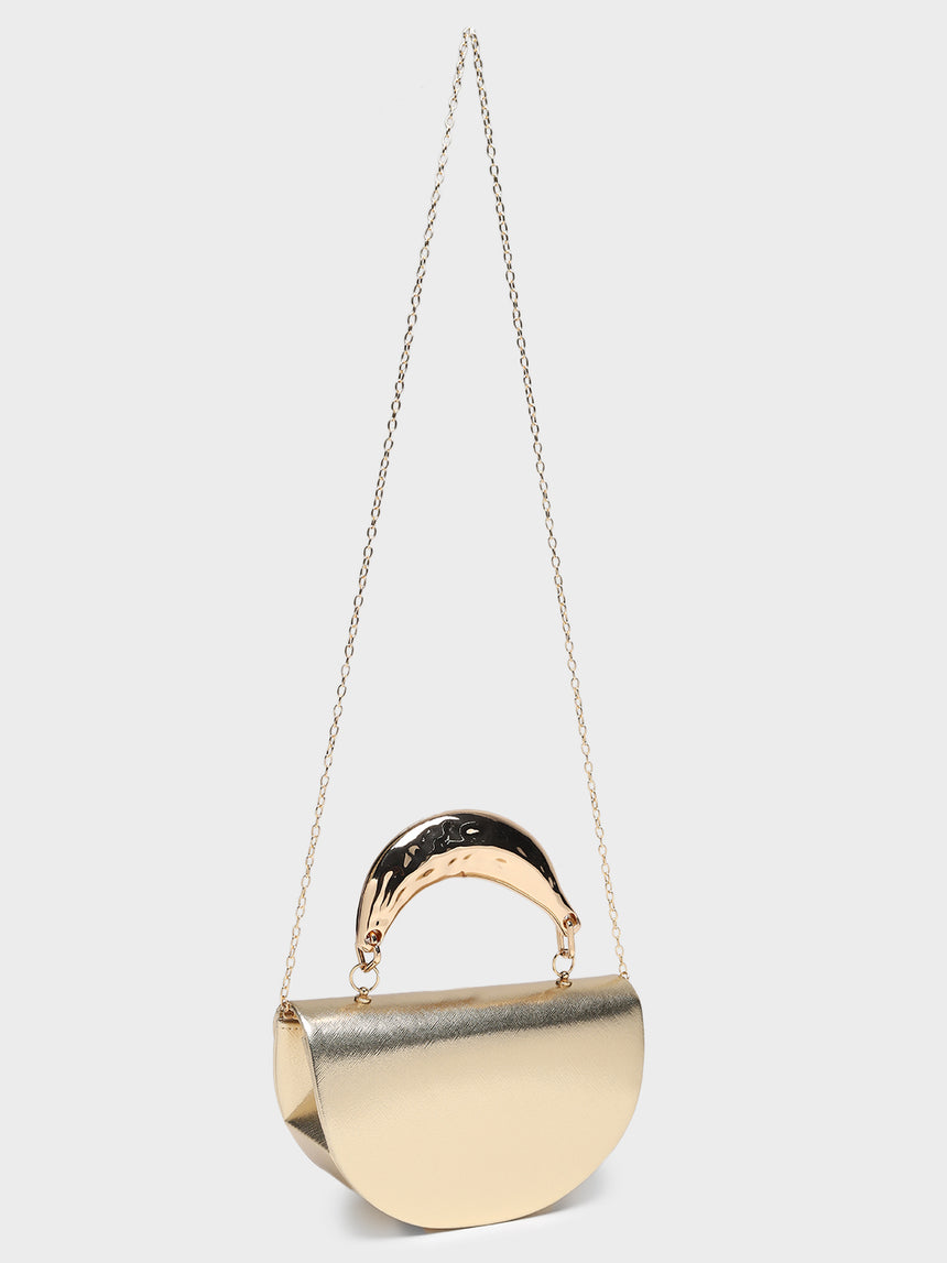 Nina Gold Clutch