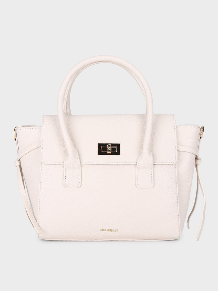 Blair White Handbag