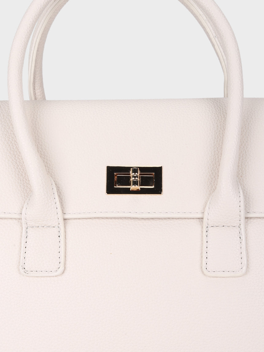 Blair White Handbag