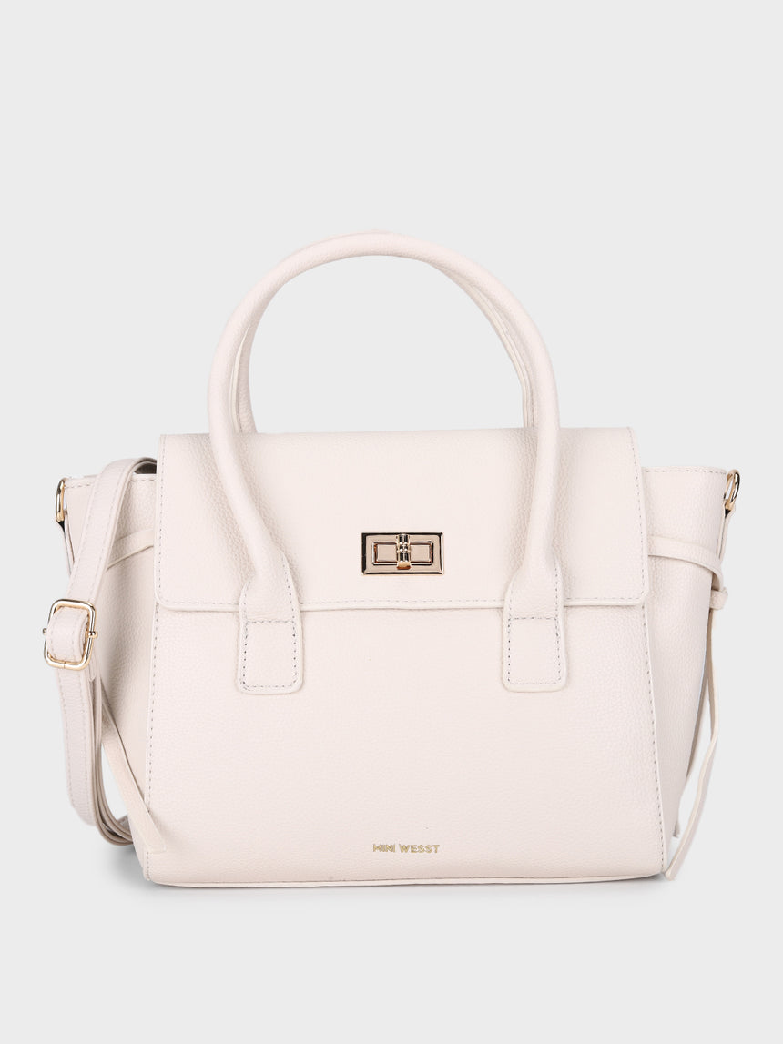 Blair White Handbag