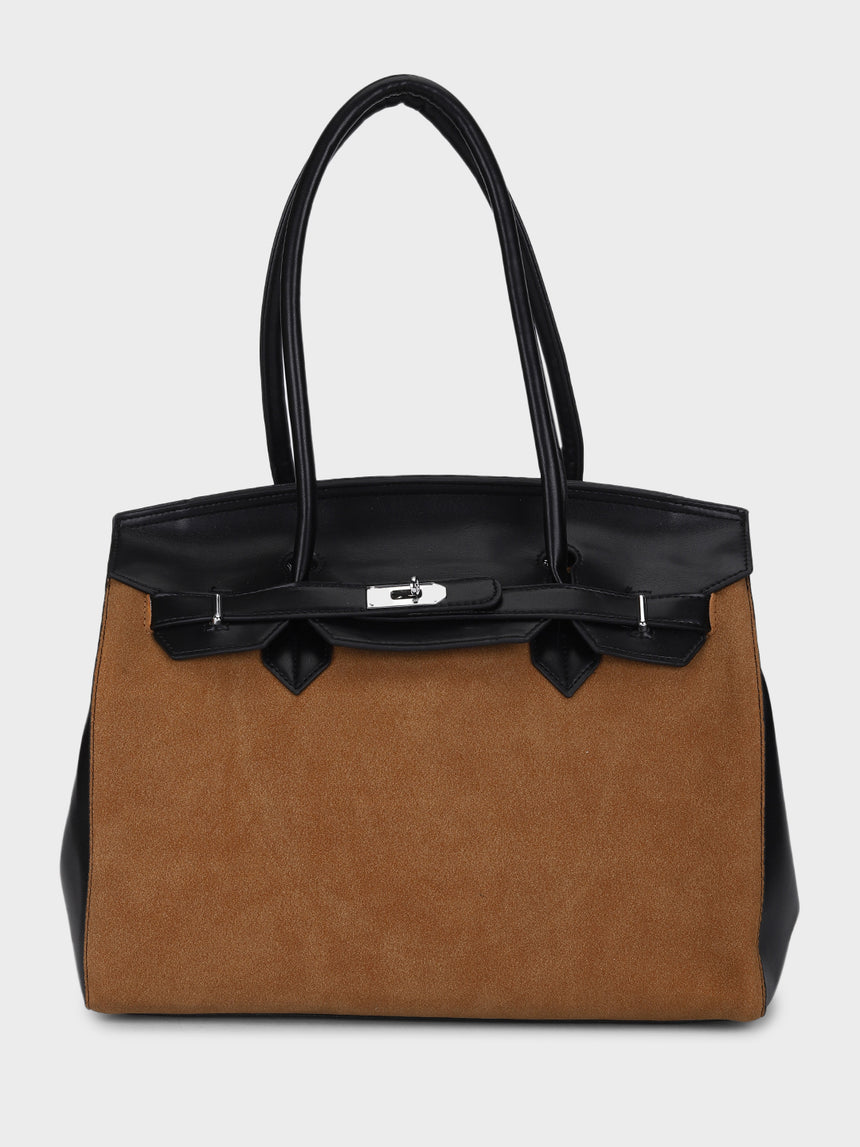 Henry Beige Tote Bag